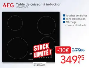 Offre: Table de cuisson à induction IBS64200CB