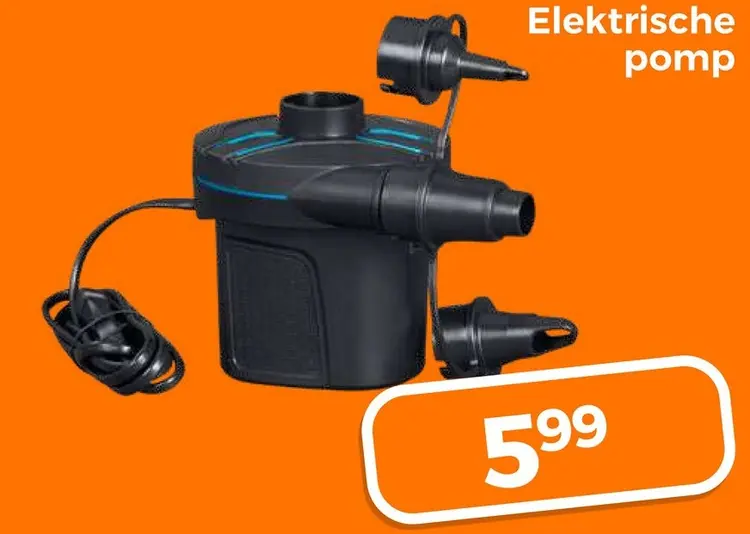 Aanbieding: Elektrische pomp