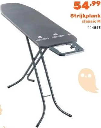 Promotie: Strijkplank classic M