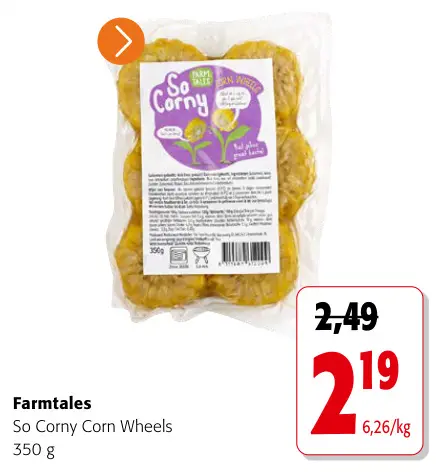 Promotie: So Corny Corn Wheels
