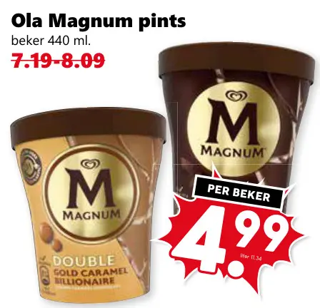 Aanbieding: Ola Magnum pints