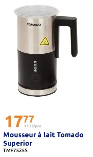 Offre: Mousseur à lait Tomado Superior