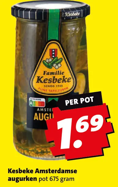 Aanbieding: Amsterdamse augurken