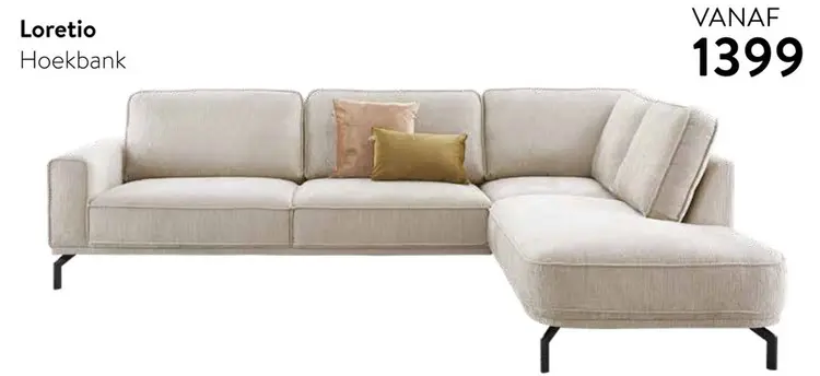 Aanbieding: Loretio Hoekbank
