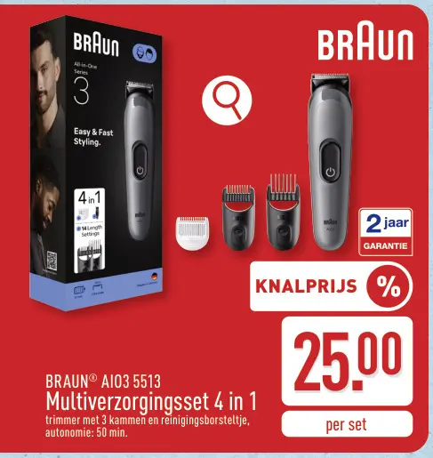 Promotie: Multiverzorgingsset 4 in 1
