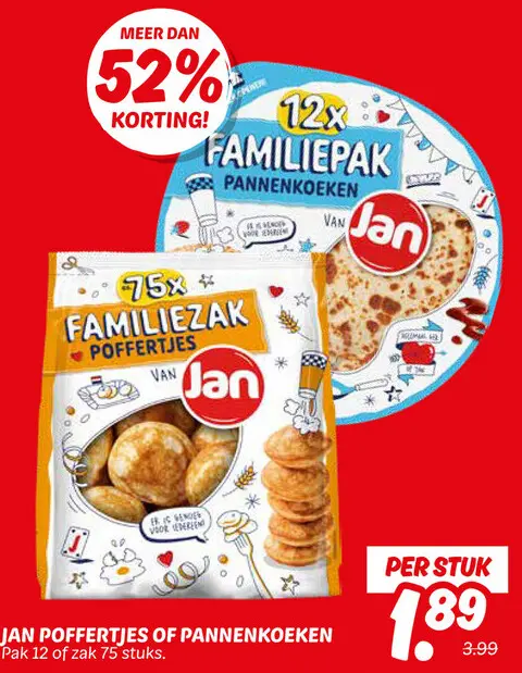 Aanbieding: Poffertjes of pannenkoeken