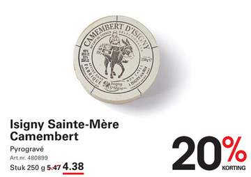 Aanbieding: Isigny Sainte-Mère Camembert