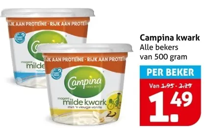 Aanbieding: Campina kwark