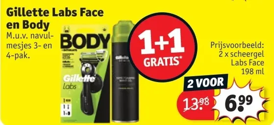 Promotie: Labs Face en Body
