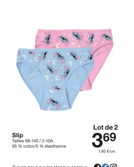 Offre: Slip