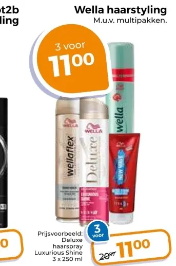 Aanbieding: Wella haarstyling
