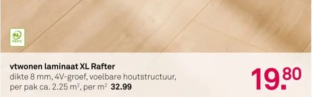Aanbieding: Laminaat XL Rafter