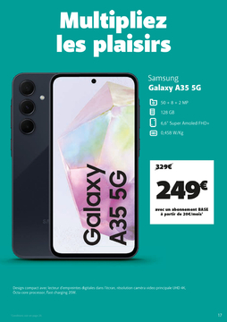 Offre: Samsung Galaxy A35 5G