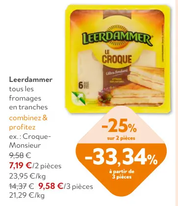 Offre: Leerdammer Le Croque