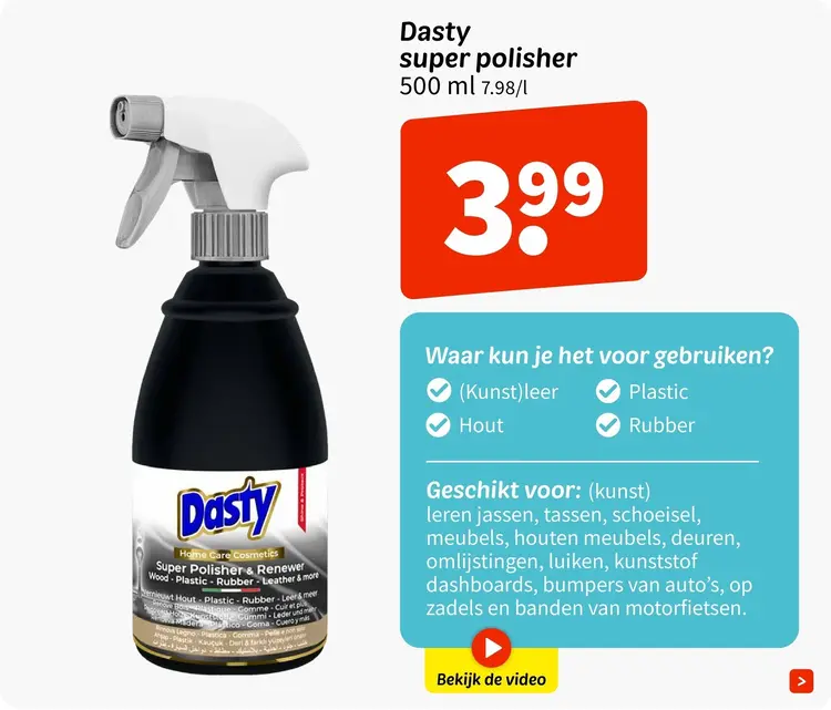Aanbieding: Dasty super polisher