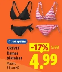Aanbieding: Dames bikiniset