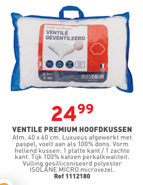 Aanbieding: VENTILE PREMIUM HOOFDKUSSEN