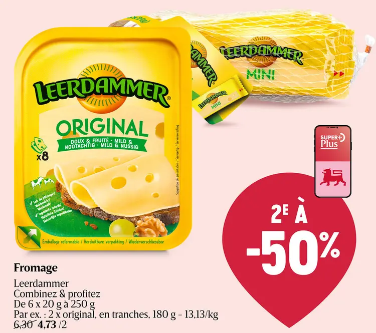 Offre: Leerdammer | Original | Bloc