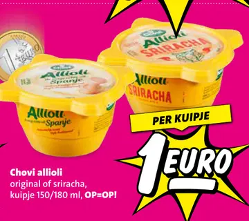 Aanbieding: Chovi allioli