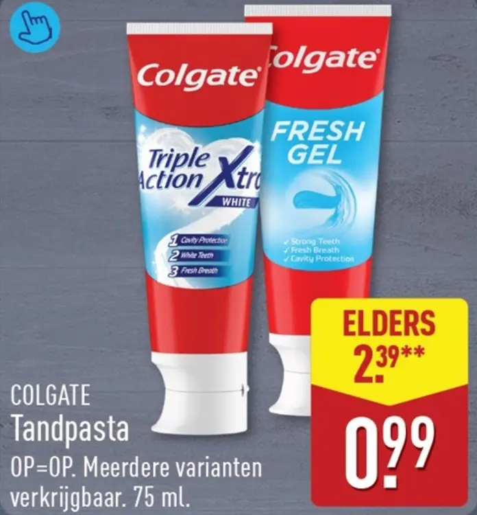 Aanbieding: Tandpasta
