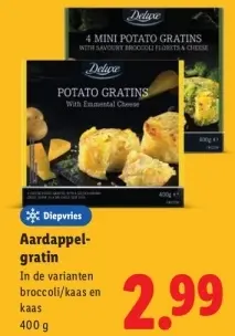 Aanbieding: Aardappelgratin