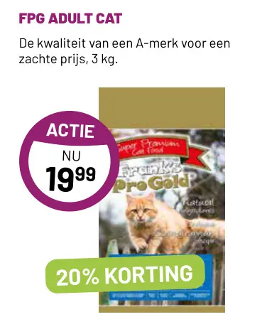 Aanbieding: Fpg adult cat