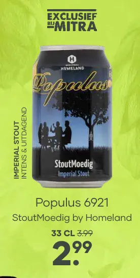 Aanbieding: Populus 6921 StoutMoedig by Homeland