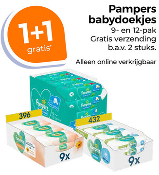 Aanbieding: Pampers babydoekjes