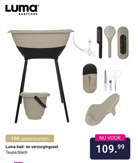 Aanbieding: Luma bad- en verzorgingsset