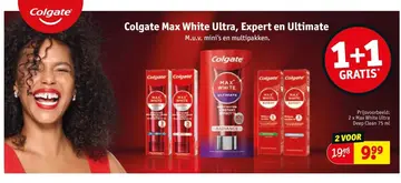 Aanbieding: Colgate Max White Ultra, Expert en Ultimate