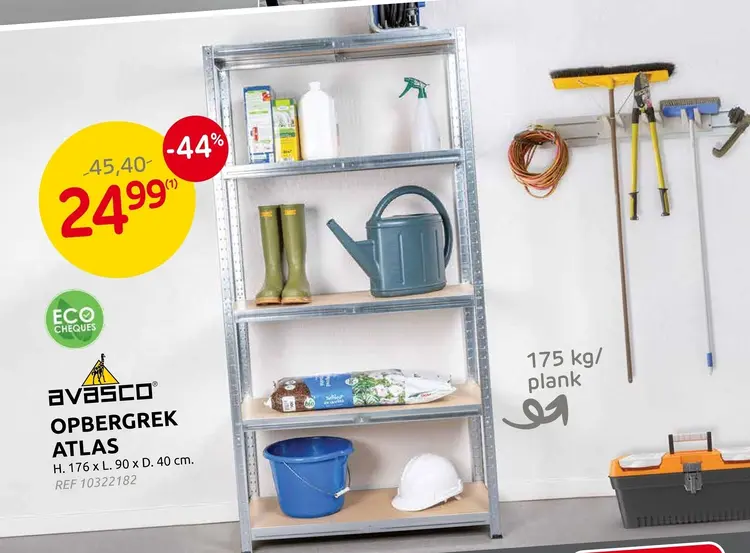 Promotie: Opbergrek atlas