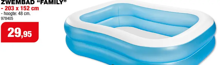 Promotie: Intex Family Swim zwembad