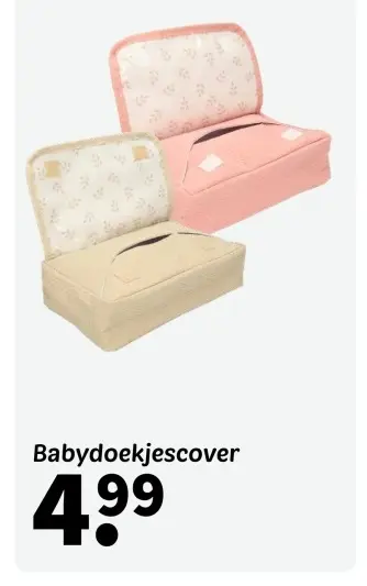 Aanbieding: Babydoekjescover