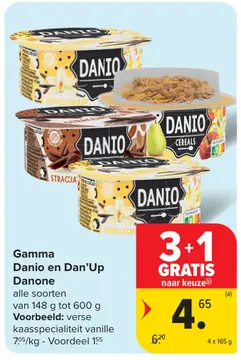 Aanbieding: Danio en Dan'Up