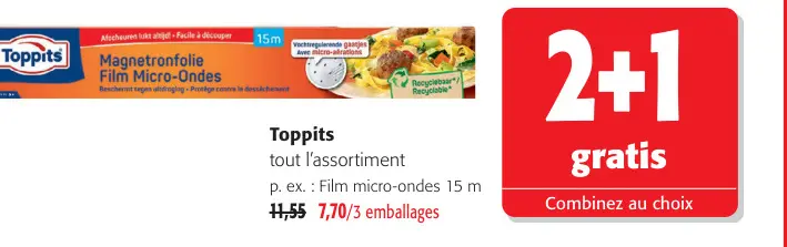 Offre: Film micro-ondes
