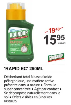 Offre: 'rapid ec'