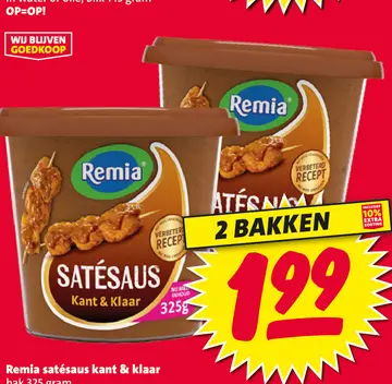 Aanbieding: Remia satésaus kant & klaar