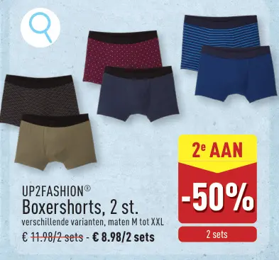 Promotie: Boxershorts