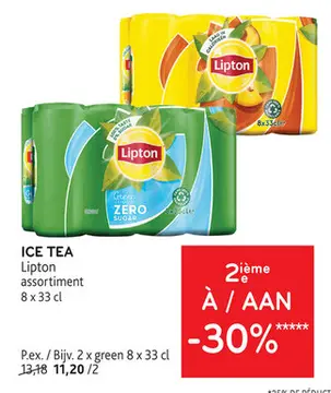 Offre: ICE TEA Lipton assortiment