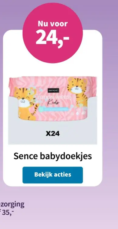 Aanbieding: babydoekjes