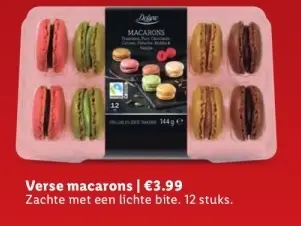 Aanbieding: Verse macarons