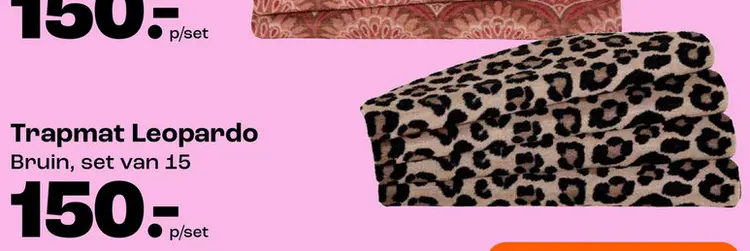 Aanbieding: Trapmat Leopardo