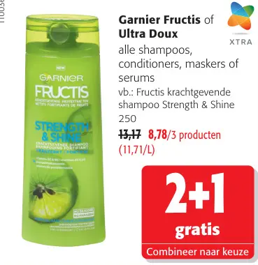 Promotie: Garnier Fructis of Ultra Doux