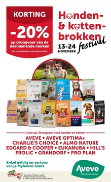 Aanbieding: Honden- & kattenbrokken