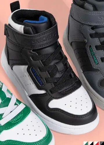 Aanbieding: Skechers Quick Street Rapid Avenue sneakers zwart wit