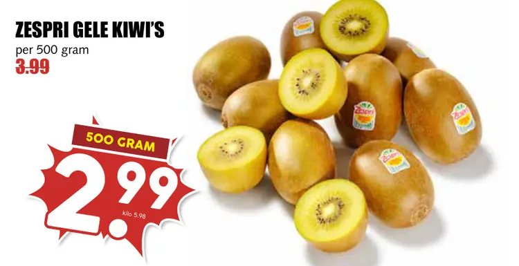 Aanbieding: Gele kiwi's