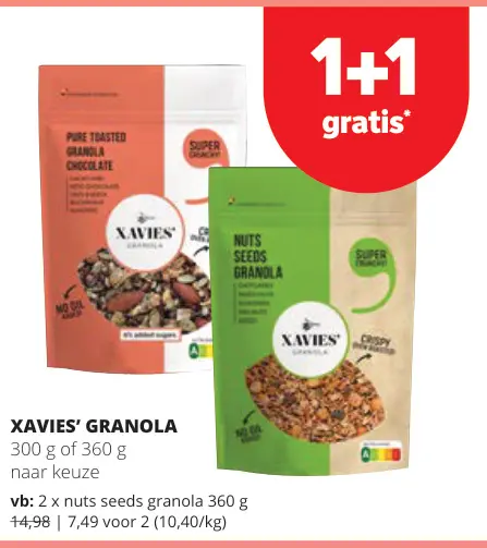 Promotie: Granola