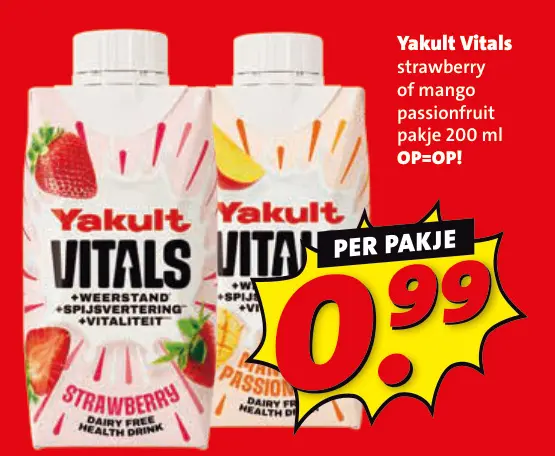Aanbieding: Yakult Vitals