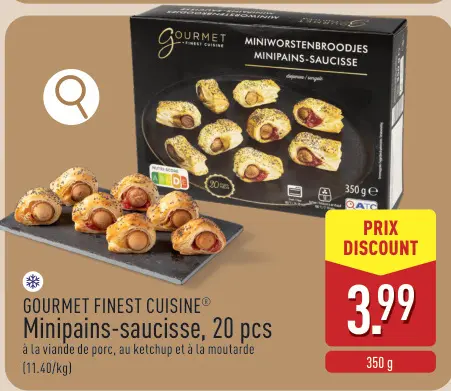 Offre: Minipains-saucisse