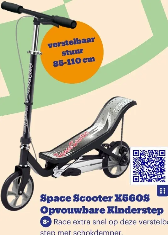 Aanbieding: Space Scooter X560S Opvouwbare Kinderstep
